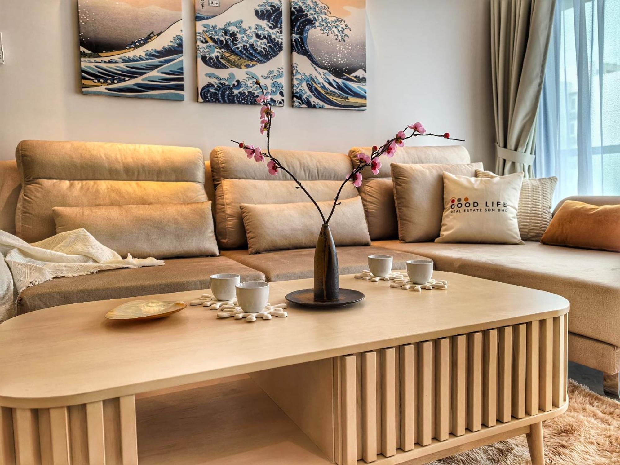 R&f Princess Cove 3br, Sea View, Jb Ciq, By Good Life Pangsapuri Johor Bahru
